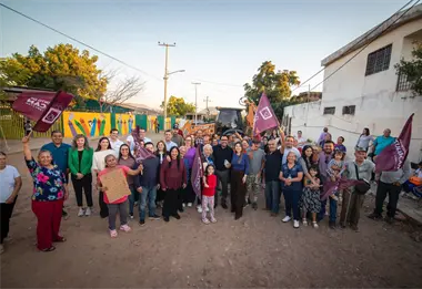 &iexcl;Hist&oacute;rico! Inician pavimentaci&oacute;n de cinco calles en la colonia Buenos Aires de Culiac&aacute;n