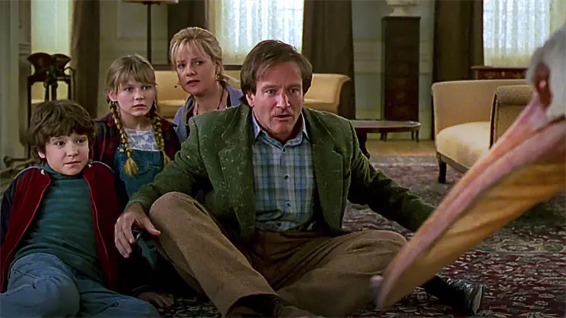 Jumanji es recordada por su original trama. Foto: Cortesía