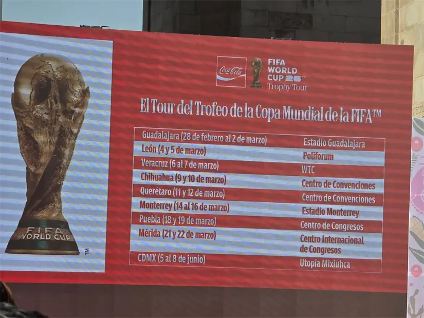Esta sería la ruta del trofeo. Foto: Cortesía