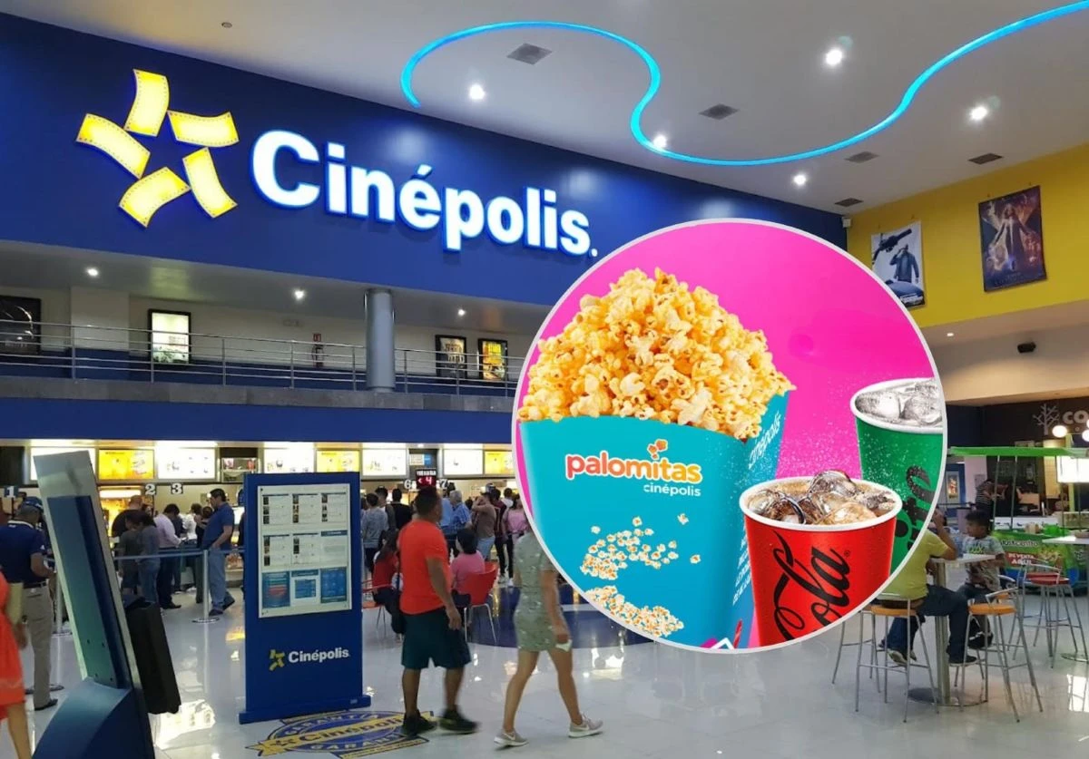 Promoción de combo en Cinépolis por el día San Valentín. Foto: Cortesía