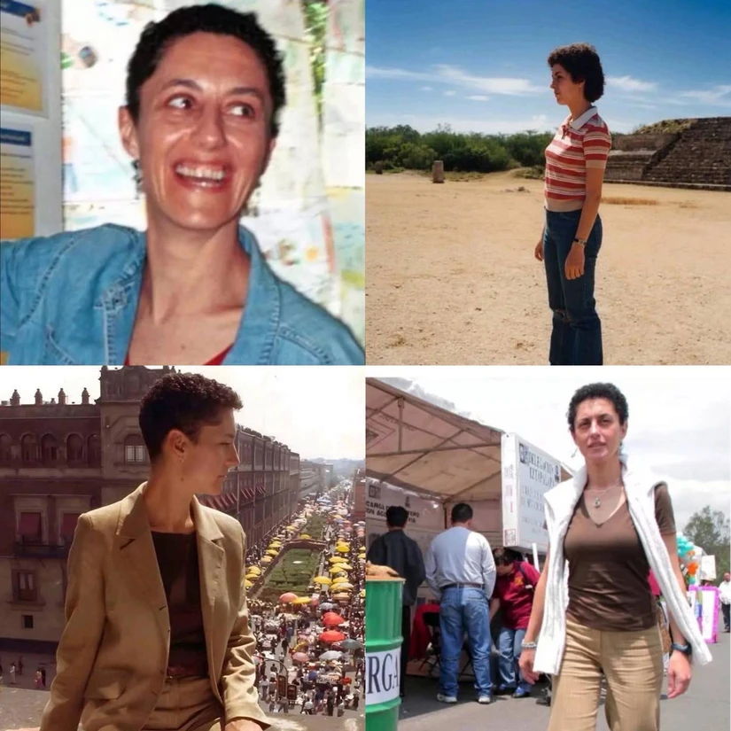 Claudia Sheinbaum durante su juventud.