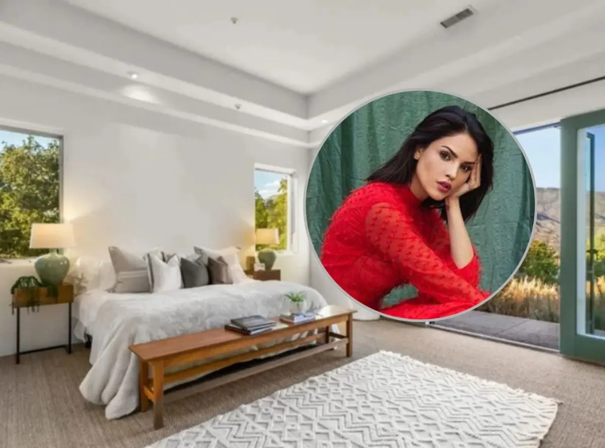 Eiza González disfruta de una gran casa de lujo en California. Foto: Facebook/ Cortesía