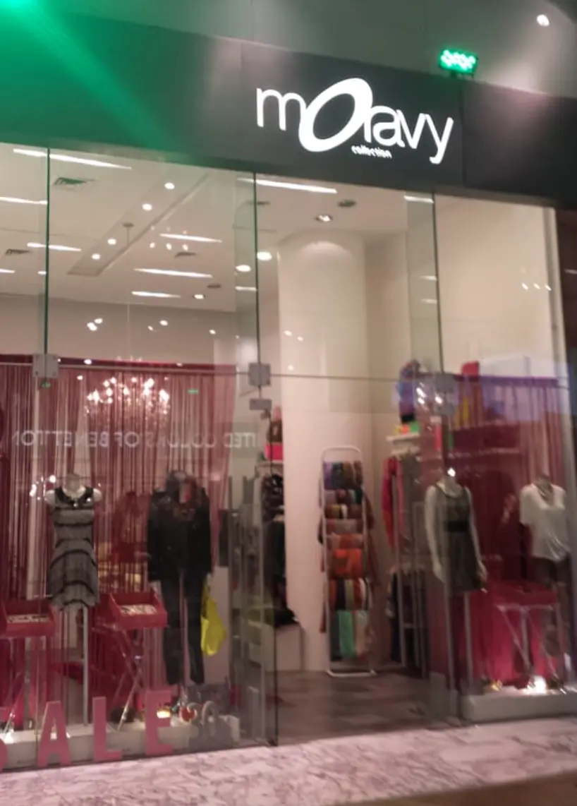 Tienda física Moravy. Foto: cortesía.