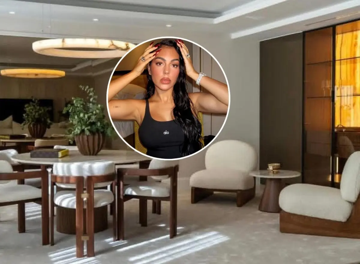 La mansión de la modelo Georgina Rodríguez. Foto: Cortesía