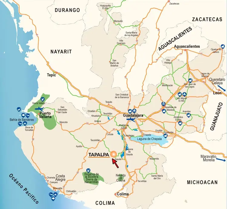 Se encuentra a 2:30 horas de Guadalajara. Foto: Cortesía