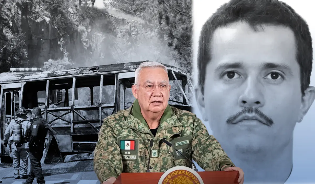 Secretario de la Defensa Nacional, Ricardo Trevilla Trejo.