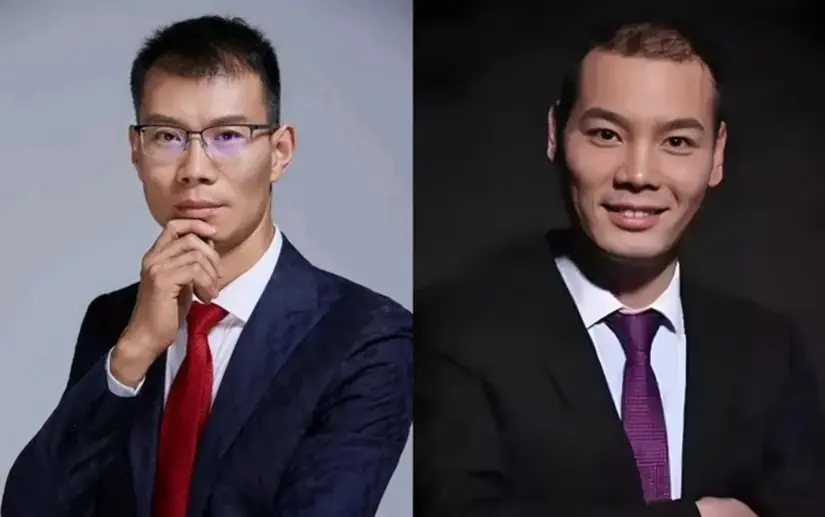 Zhang Hongchao y Zhang Hongfu, fundadores de Mixue Ice Cream. Foto: cortesía.
