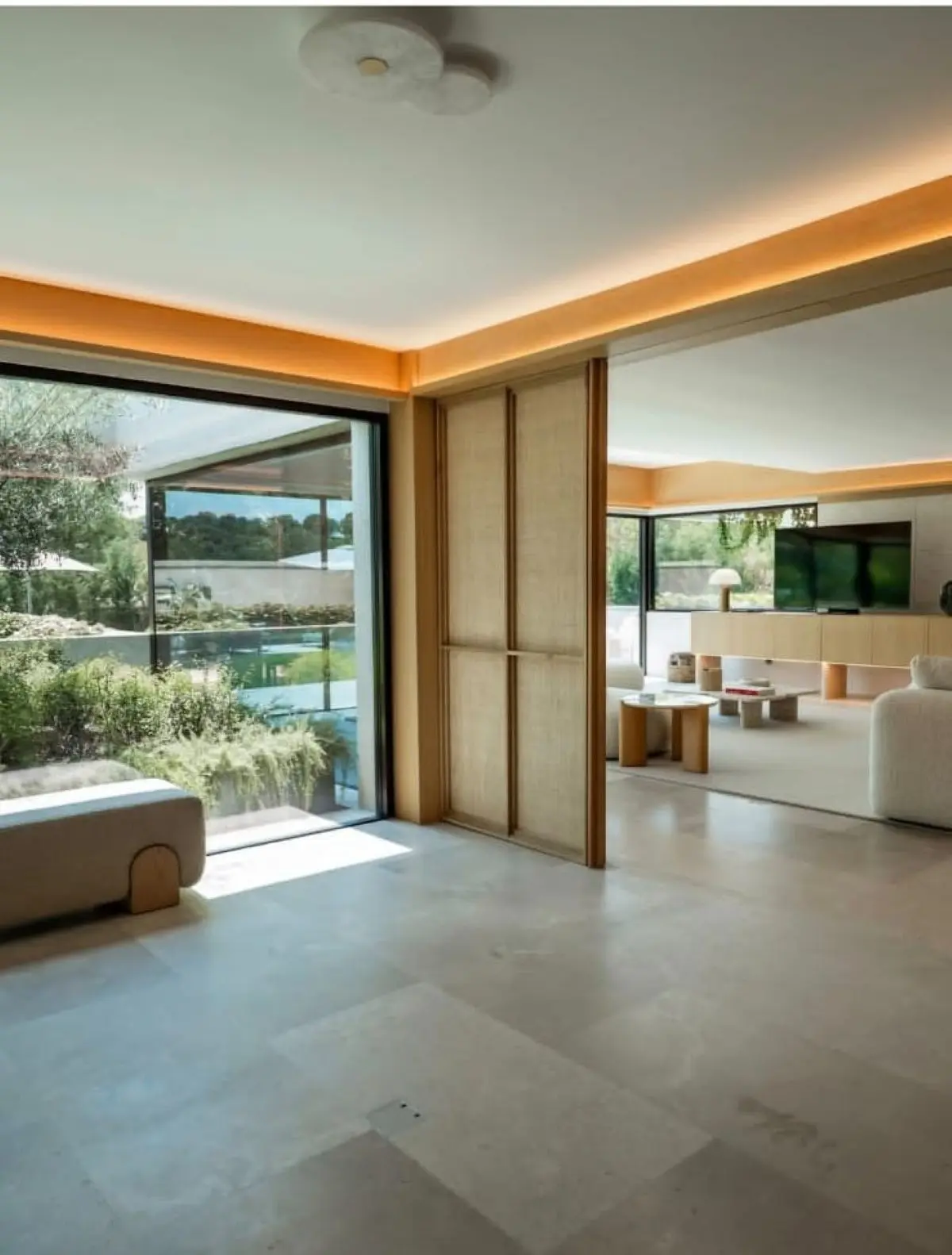 Otra de las imágenes de la casa de la modelo Georgina Rodriguez. Foto: Cortesía