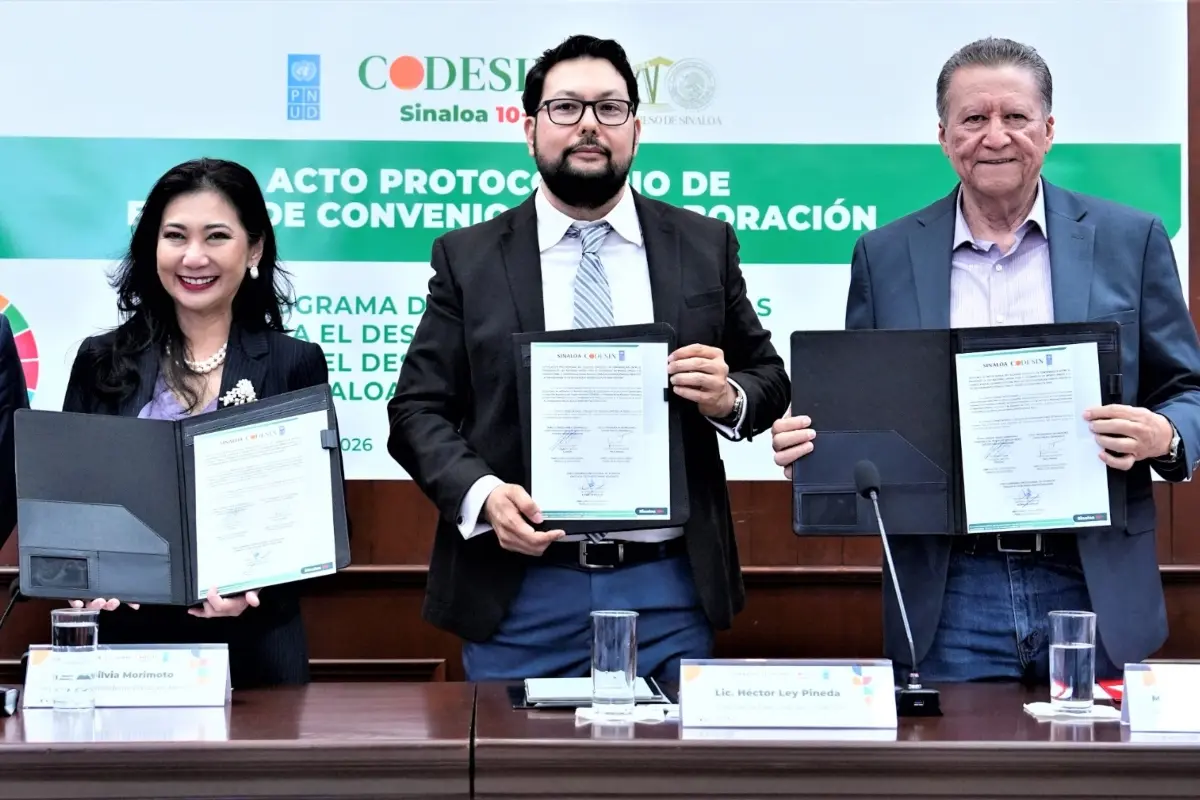 Sinaloa impulsa su Plan Económico 2050 con apoyo del PNUD para fortalecer competitividad, sostenibilidad y gobernanza, con metas claras que trascienden gobiernos y apuntan al desarrollo global. | Imágenes cortesía de Codesin