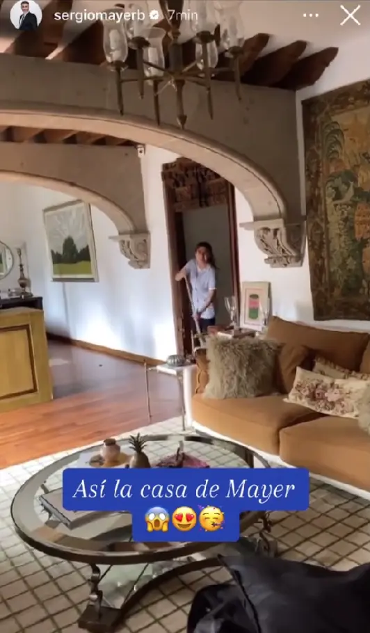 Casa de Sergio Mayer e Issabela Camil en la CDMX. Foto: cortesía.