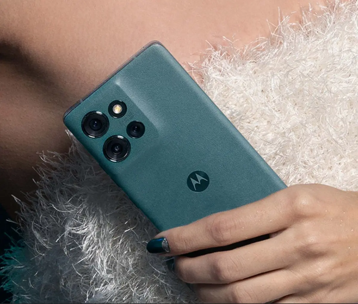 Motorola con diseño elegante. Foto: Cortesía