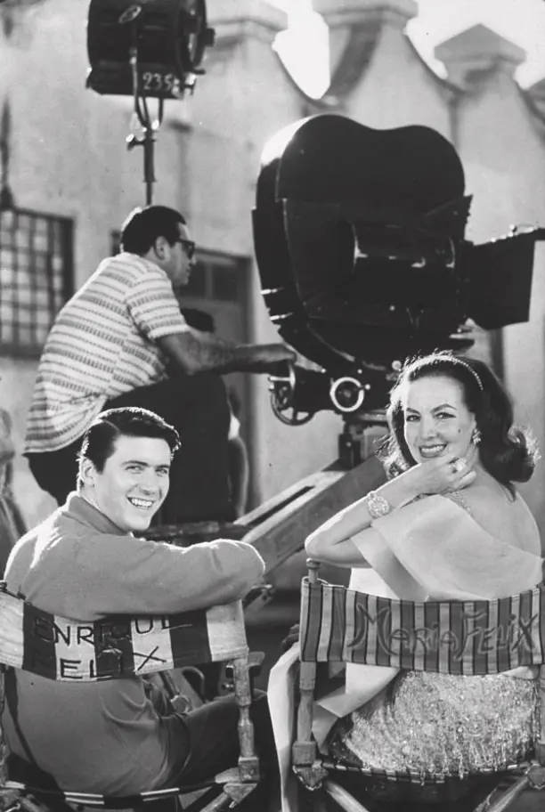 Enrique Álvarez Félix y María Félix. Foto: cortesía.