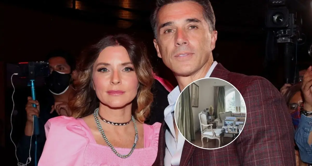 Así es el interior de la casa de Issabela Camil y Sergio Mayer. Foto: cortesía