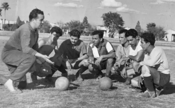 En su primera temporada Monterrey entrenba en una cancha del campo militar. Foto: Cortesía