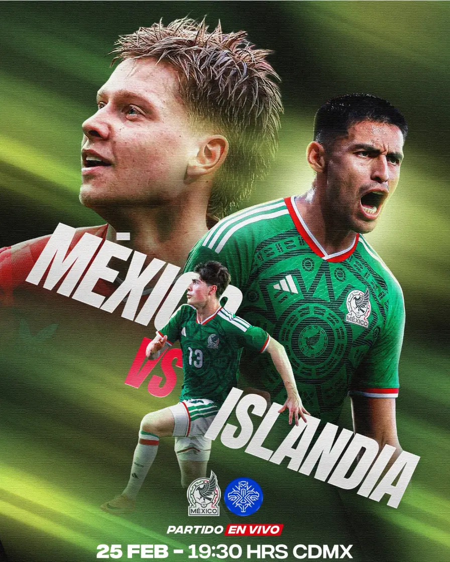 Partido México VS Islandia, la última oportunidad para los jugadores mexicanos. Foto: cortesía.