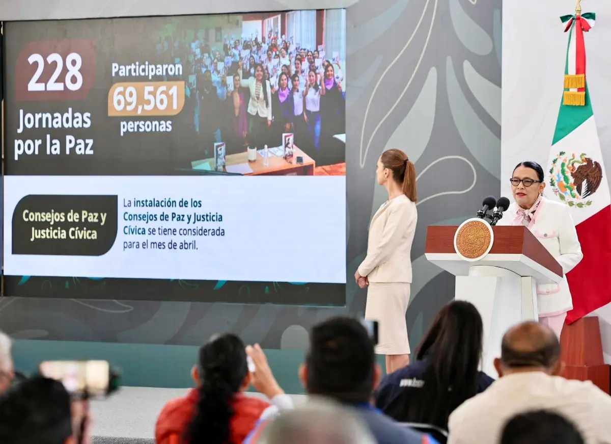 Presentan el balance de Mesas por la Paz en Sinaloa. Foto: Cortesía