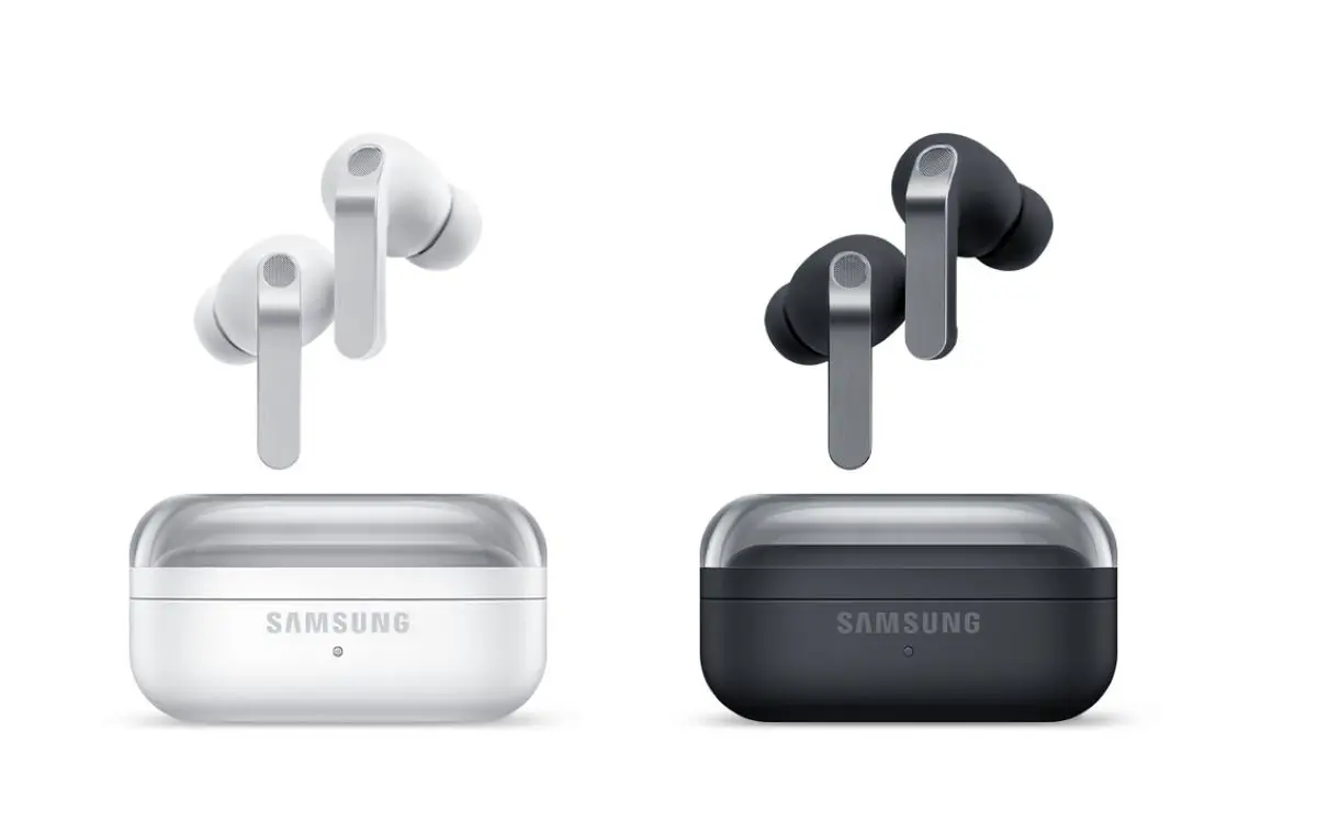 Así se ven los nuevos auriculares Samsung Galaxy Buds4 Pro. Foto: Cortesía
