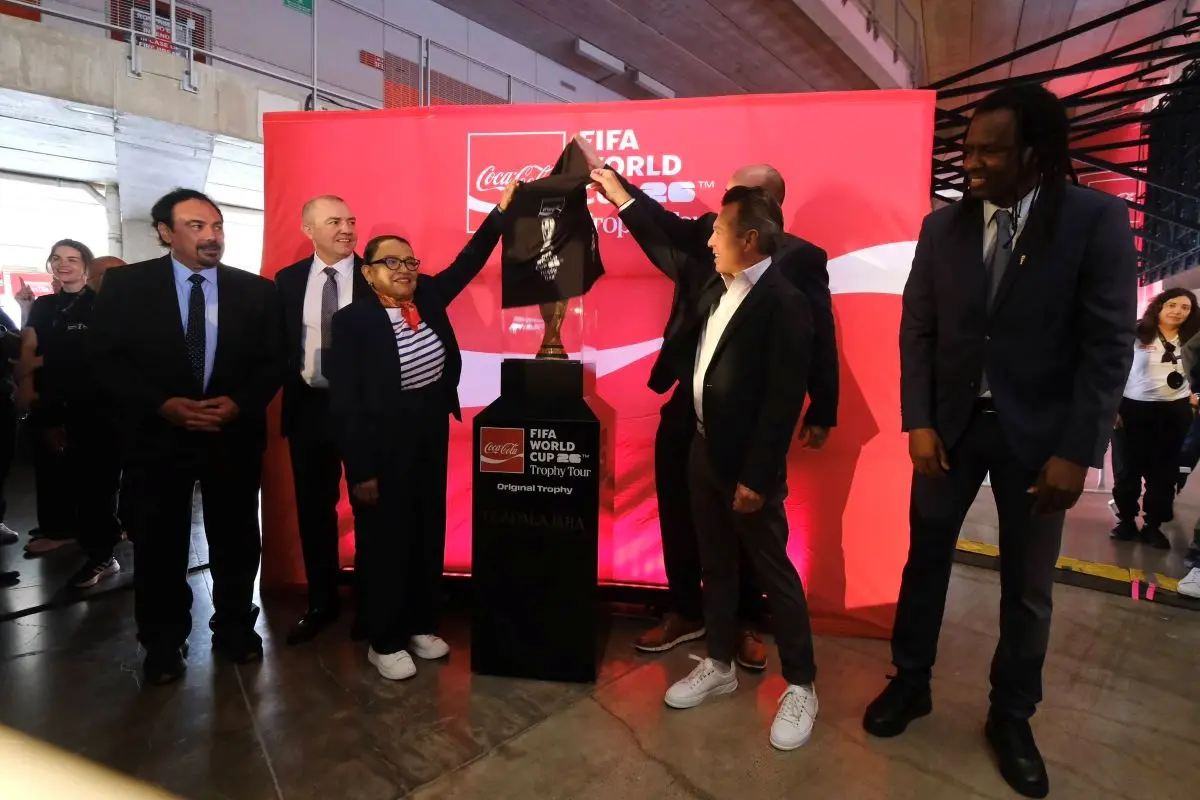 El tour del trofeo de la Copa del mundo arranca el tour en Jalisco. Foto: Cortesía