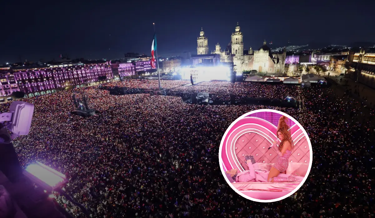 Fans corean “Antología” durante el histórico show de Shakira en la Ciudad de México.