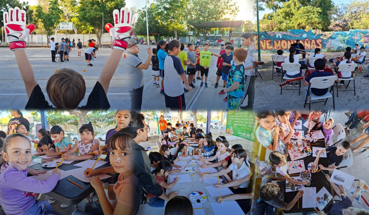 Los parques de Lázaro Cárdenas y Tolero Corro se llenan de color, risas y entusiasmo gracias a los talleres gratuitos del programa El Parque es Mío. Foto: Juan Madrigal