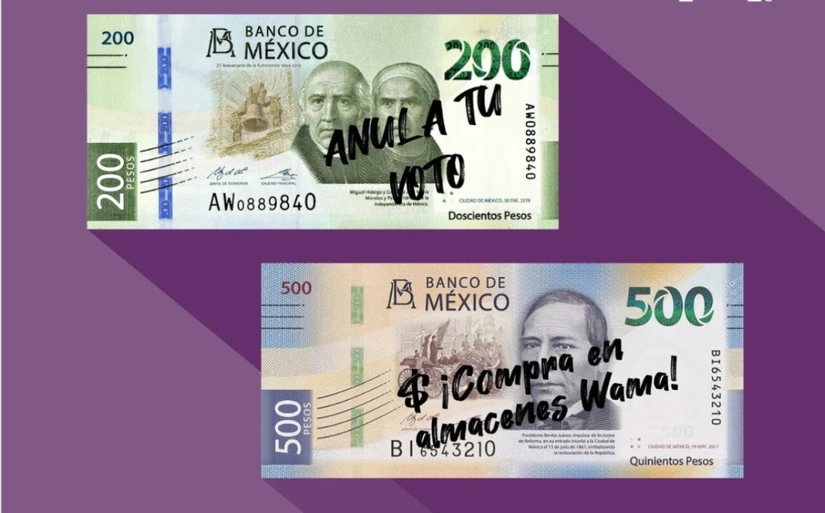 El tipo de mensaje determinará si el billete se invalida. Foto: Cortesía