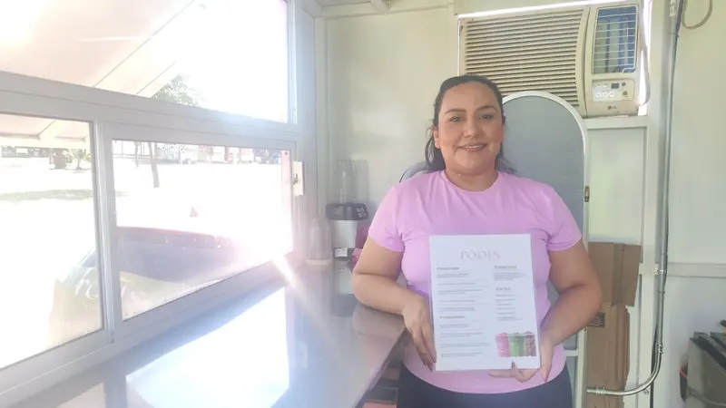 Ana Laura mencionó que el menú lo decidieron entre ella y su hija así como el nombre de los platillos y bebidas.