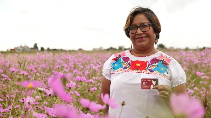 Lista de espera de Mujeres con Bienestar en el Estado de México. Foto: Cortesía