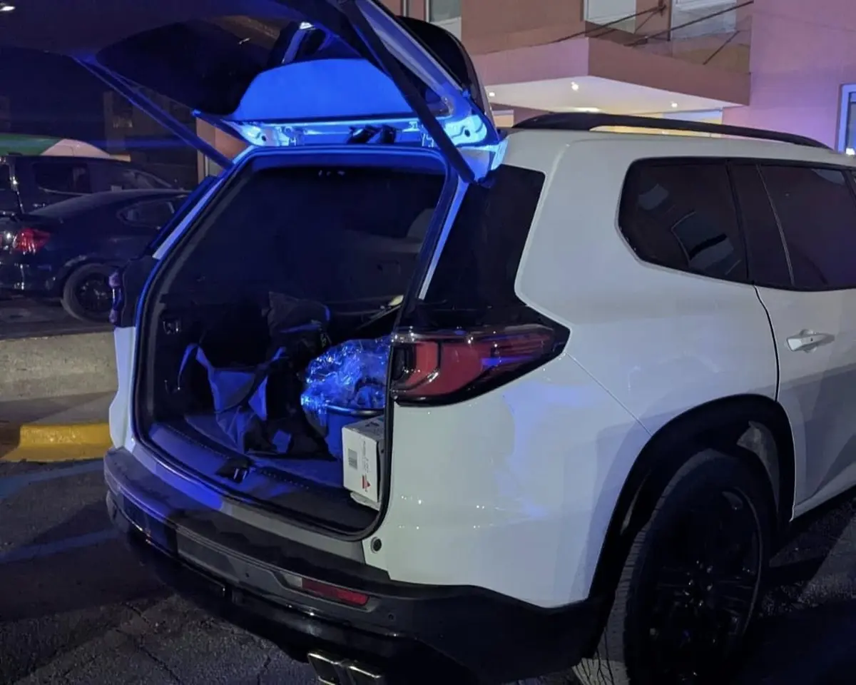 Baja California asegura 69 kilos de fentanilo en la frontera con Estados Unidos.