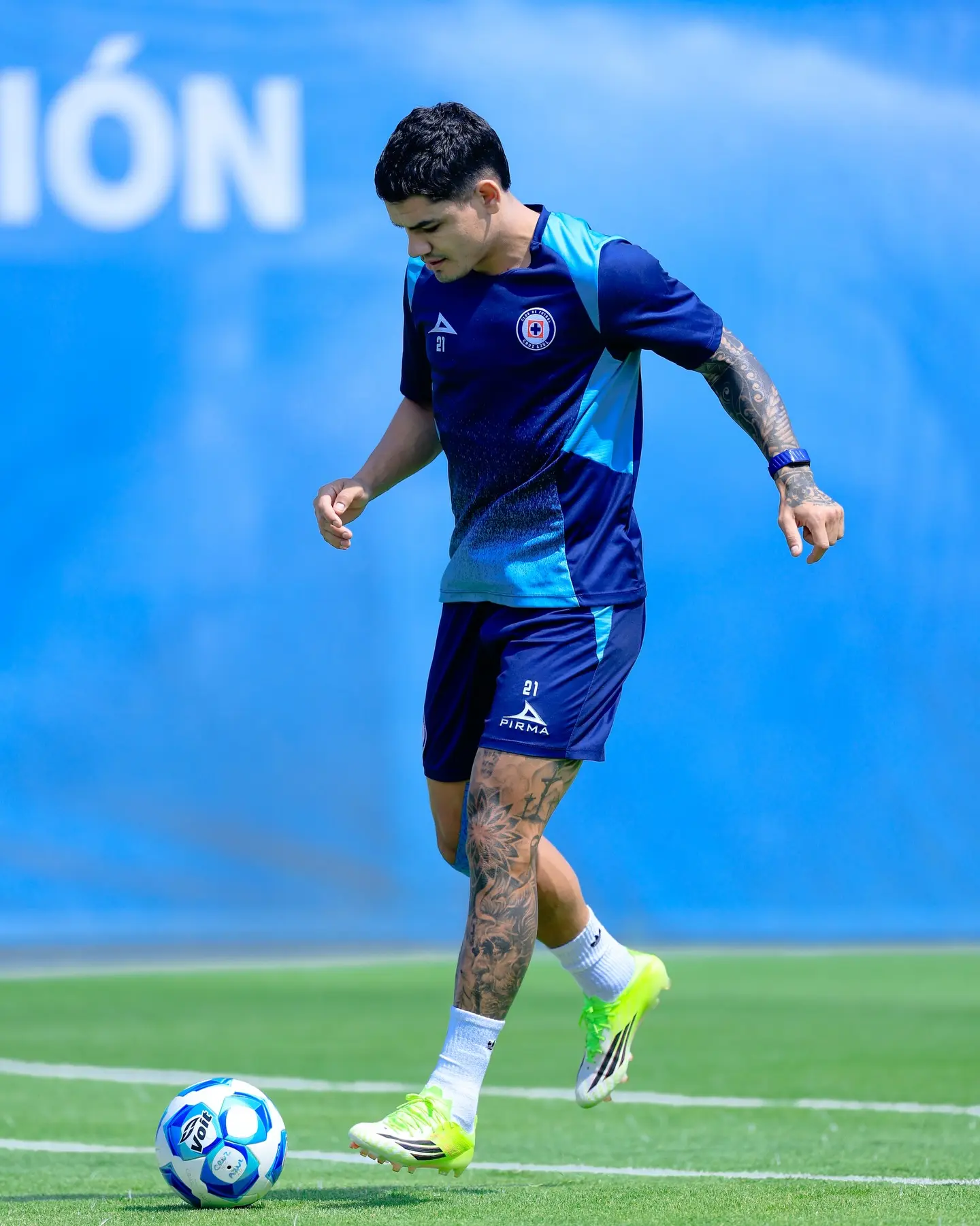Cruz Azul se prepara para el duelo ante San Luis de la jornada 10. Foto: Cortesía