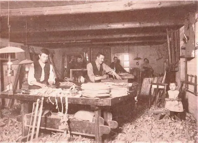 Ole Kirk Christiansen se volvió un maestro de la carpintería. Foto: Cortesía