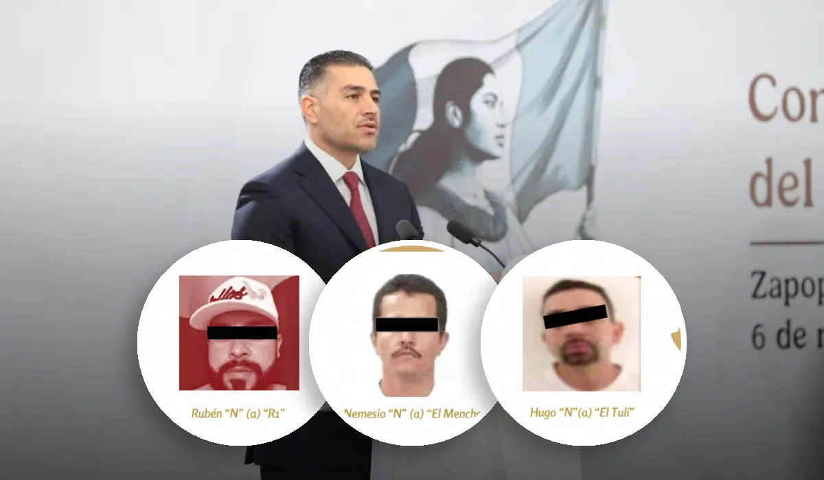 Omar García Harfuch: operativos contra el crimen dejan cientos de detenidos en Jalisco.