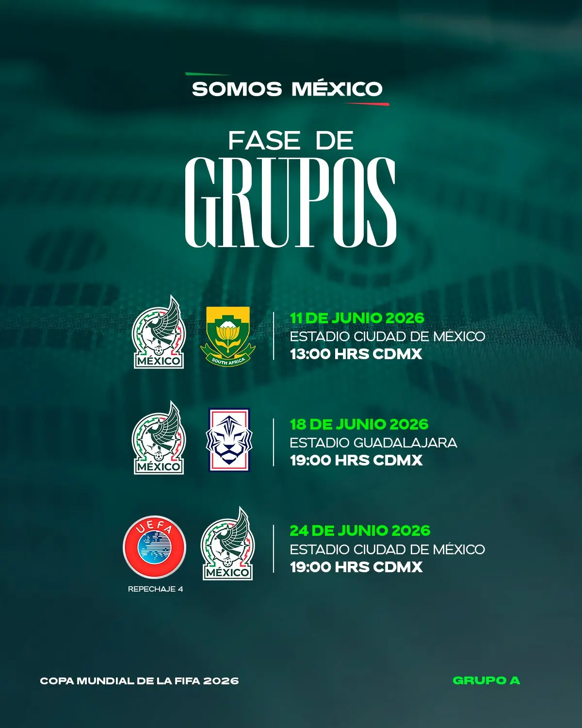 Las Semifinales y Final están aseguradas. Foto: Cortesía