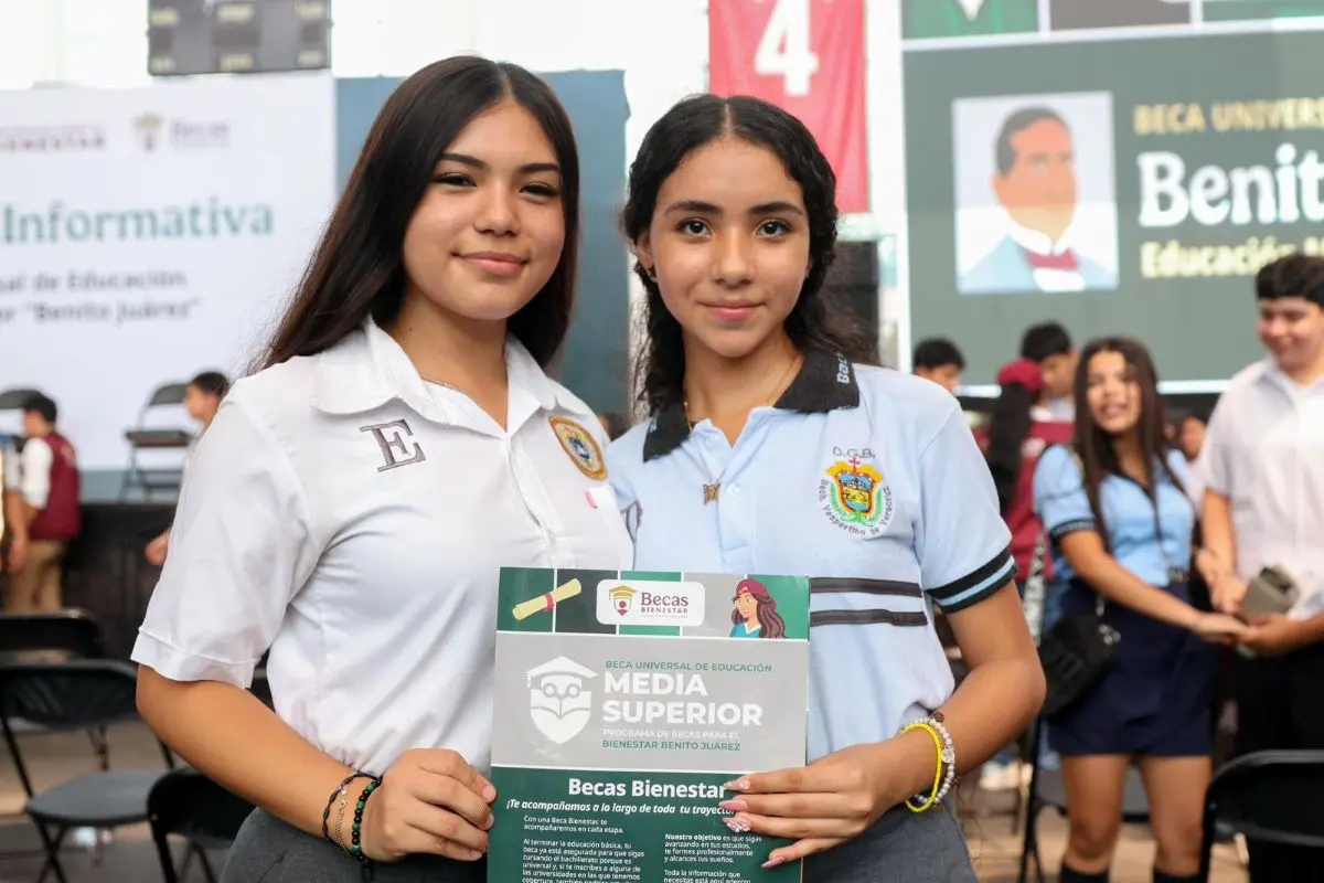Los detalles sobre el pago doble de la Beca Benito Juárez. Foto: Cortesía