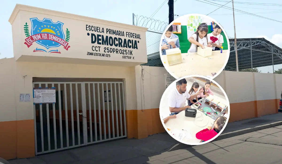 Alumnos de la Primaria Democracia en el sector Urías de Mazatlán generaron un proyecto de gran impacto para su comunidad en la clase de tecnología, con una alarma que previene en situaciones de riesgo como incendios o conflictos armados en la zona del plantel