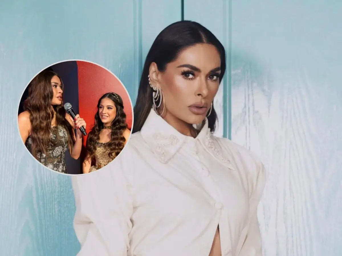 Galilea Montijo. entre las celebridades que acudió a los 15 años de Mafer. Facebook/Cortesía