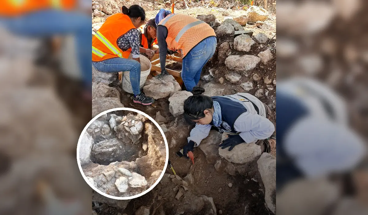 Arqueólogos hallaron en Yucatán una ofrenda ritual maya enterrada bajo una antigua estructura, descubrimiento que arroja luz sobre la cosmovisión y prácticas ceremoniales del mundo maya temprano.