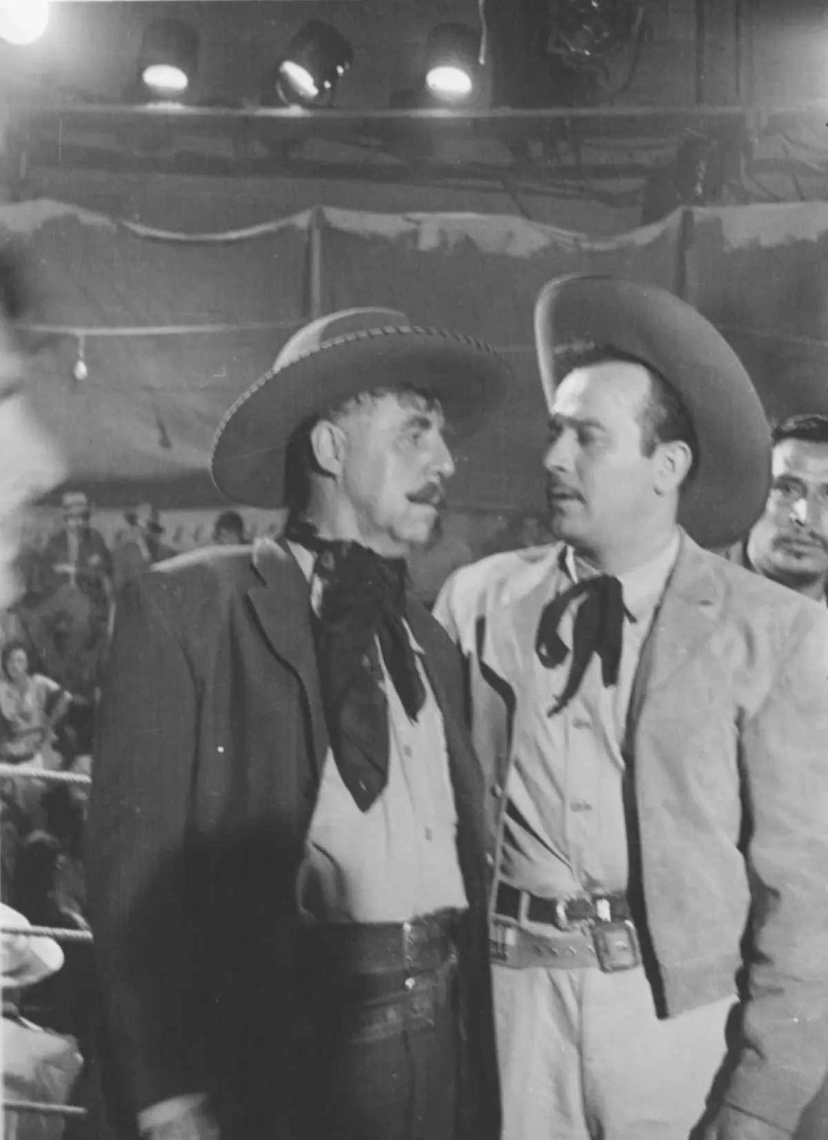 Fernando Soler y Pedro Infante trabajaron juntos. Foto: Cortesía