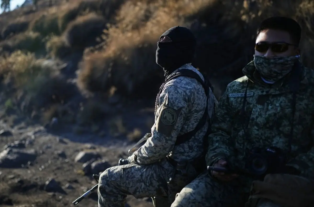 Estos son las boinas verdes mexicanas. Foto: AP