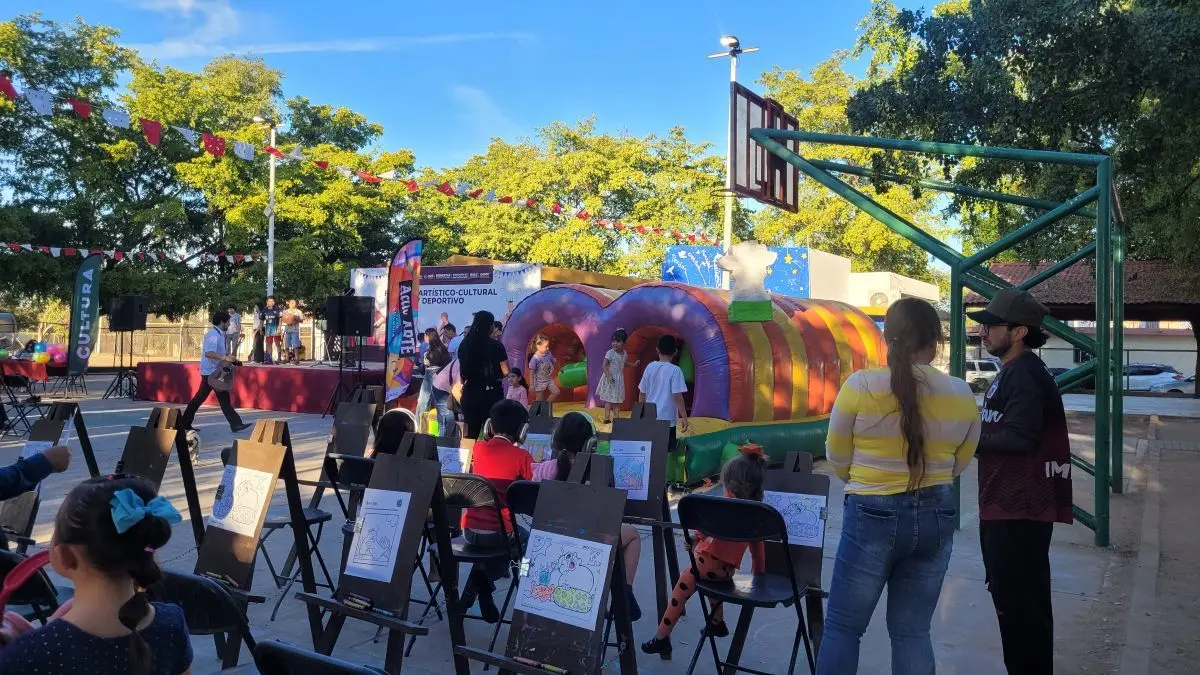Niñas, niños y familias disfrutaron de un festival cultural que reafirmó el valor de la convivencia y la solidaridad en la comunidad. Foto: TBN