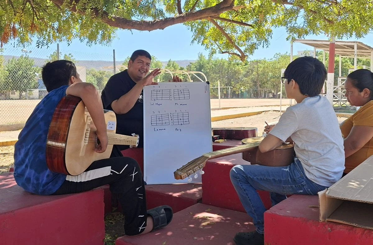La Unidad Deportiva 5 de Febrero se convierte en punto de encuentro para aprender, convivir y descubrir talentos a través del programa El Parque es Mío. Foto: Juan Madrigal
