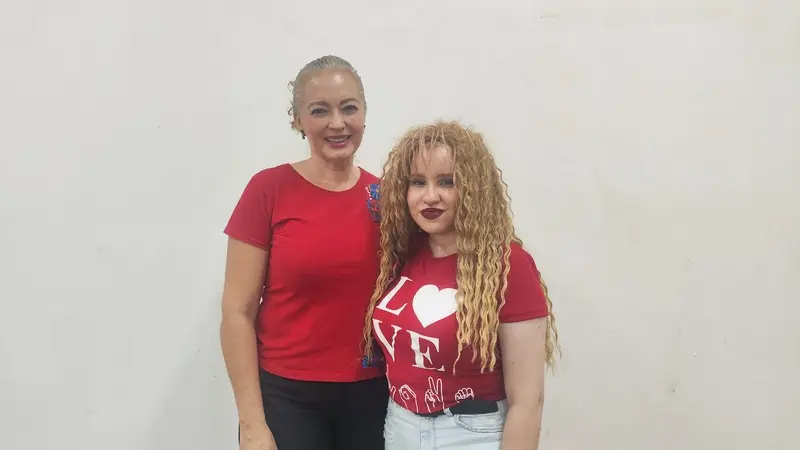 La mamá de Leny siempre ha sido un pilar en su vida, así como su papá y su hermano.