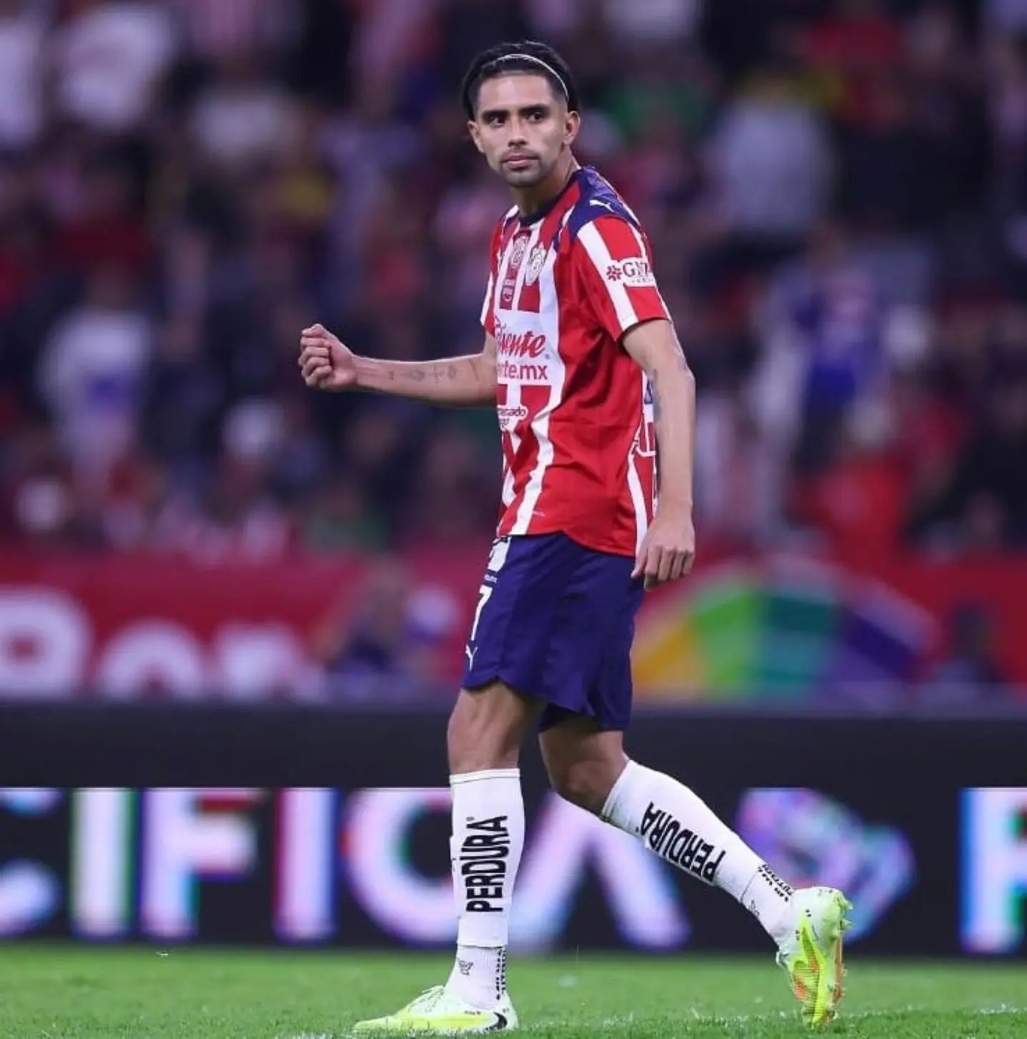 Sueldo del delantero de Chivas Ricardo Marín. Foto. Instagram