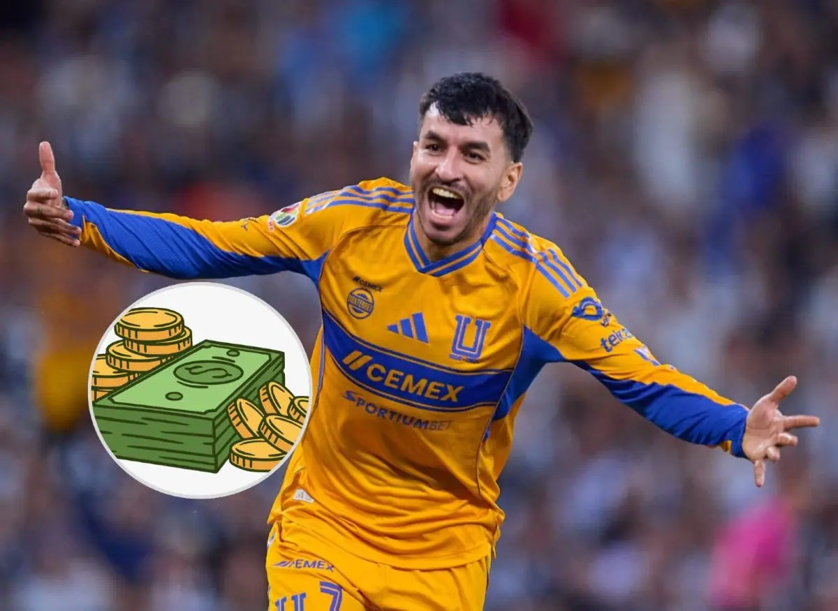 Sueldo de Ángel Correa con los Tigres. Foto: Cortesía/ Freepik
