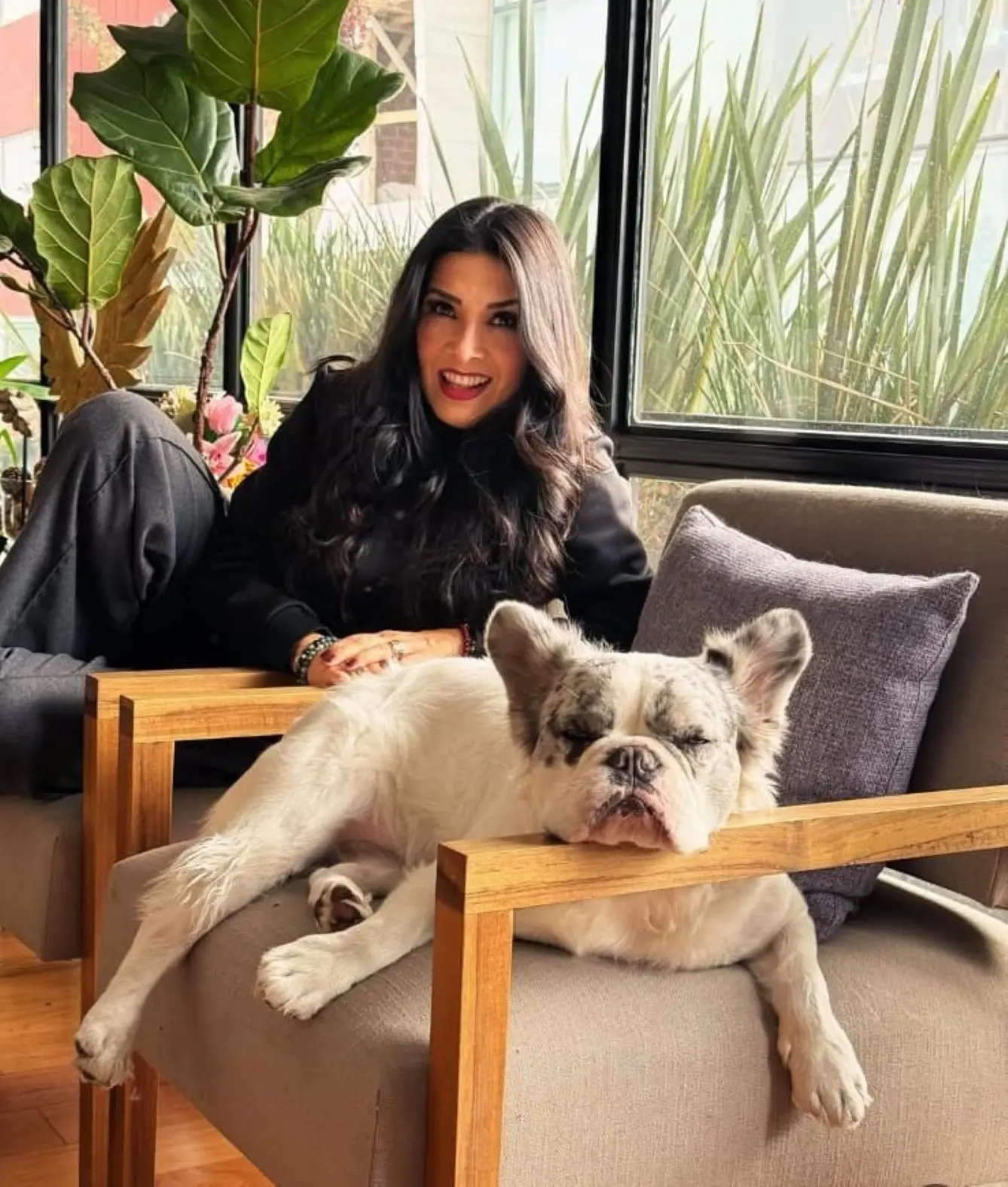 Así luce la casa de Dalilah Polanco. Foto: Instagram