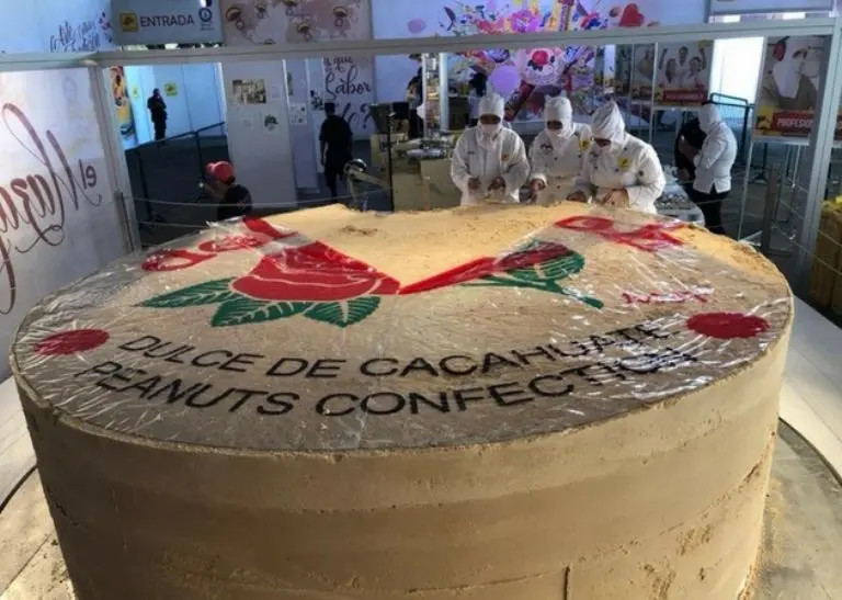 En 2018 hicieron el mazapán más grande del mundo. Foto: Cortesía
