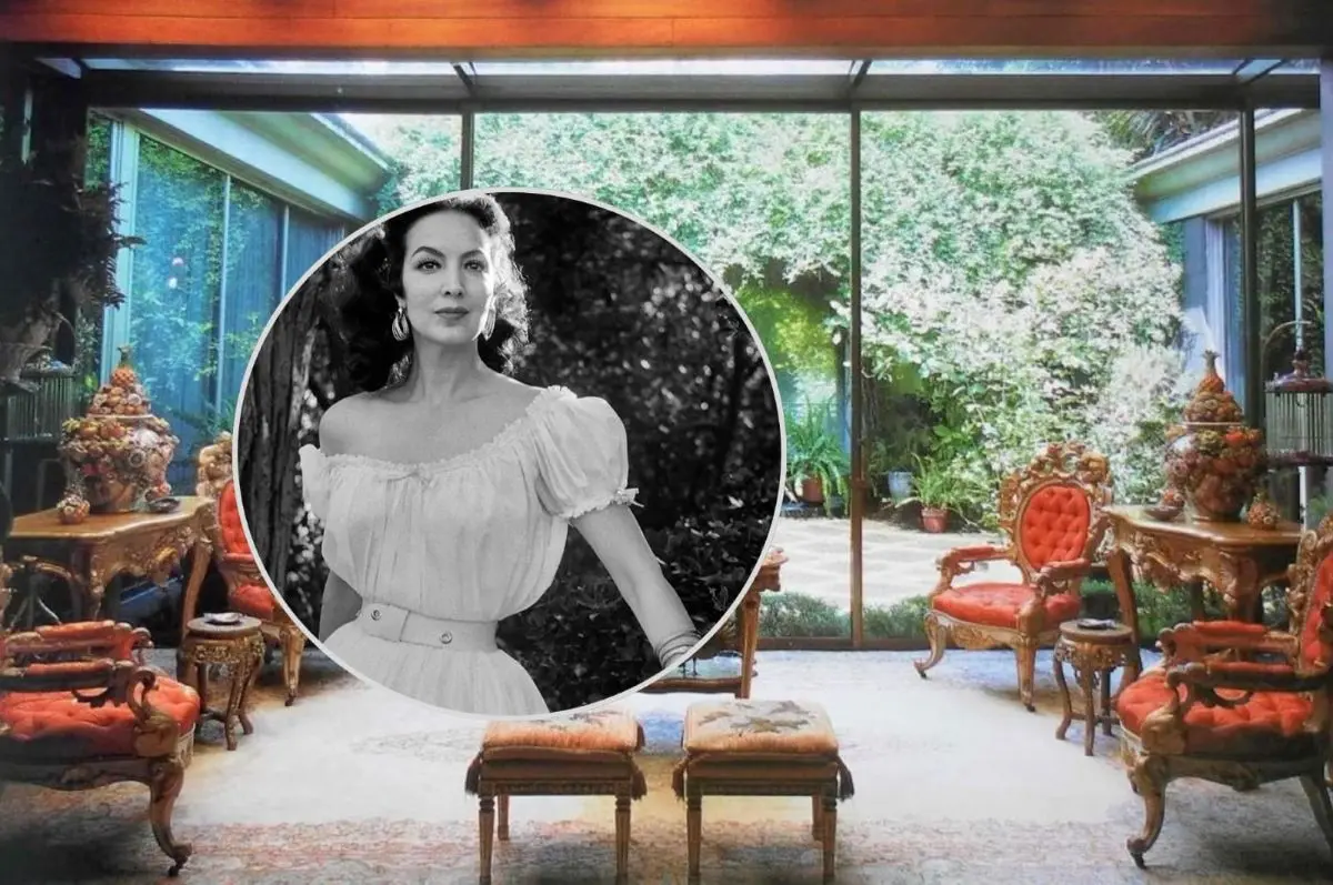 La casa de lujo de María Félix tenía alrededor de 400 metros cuadrados. Foto: Especial