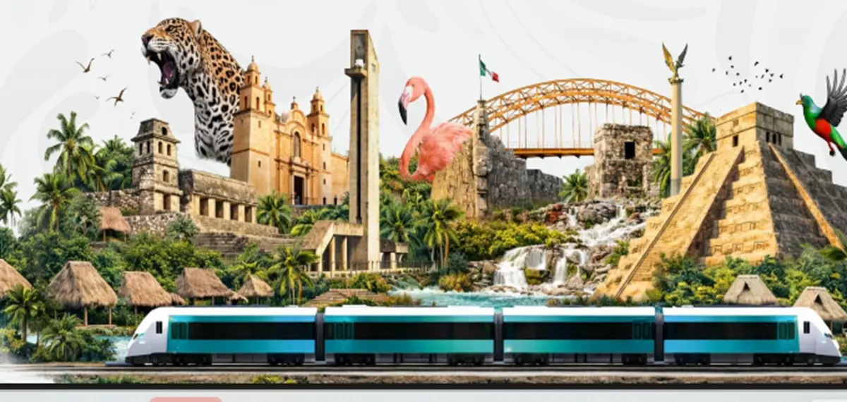 Semana Santa 2026: Tren Maya ofrecerá viajes por cinco estados del sureste mexicano.