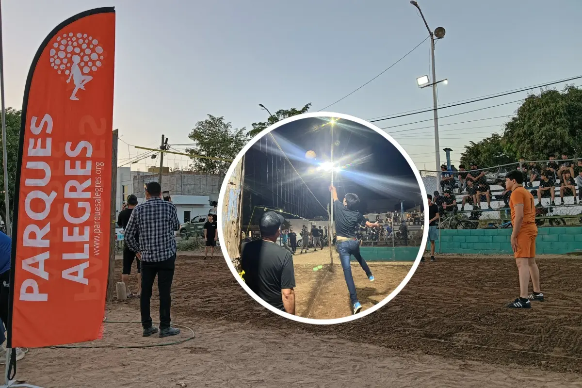 Un torneo de voleibol en Los Ángeles Elektra reunió a jóvenes y familias, generando convivencia y recursos para mejorar el parque. | Imágenes de Francisco Castro y Cortesía