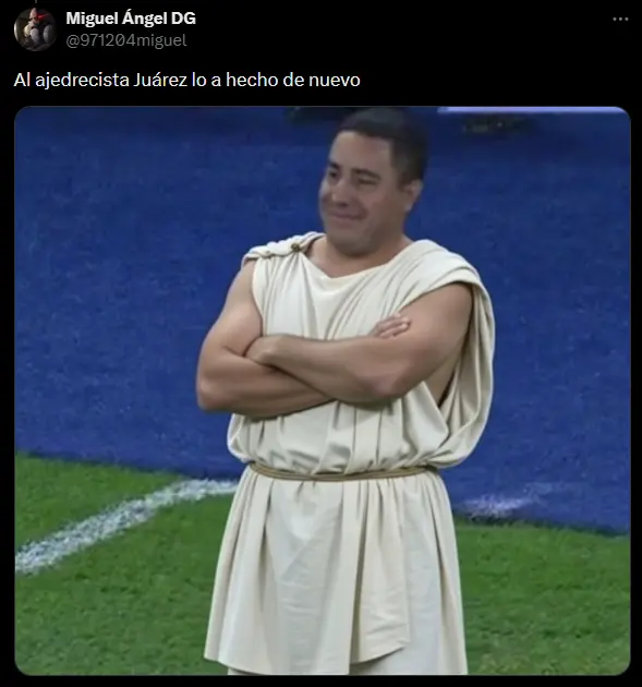 Estos memes entregó el juego. Foto: Cortesía