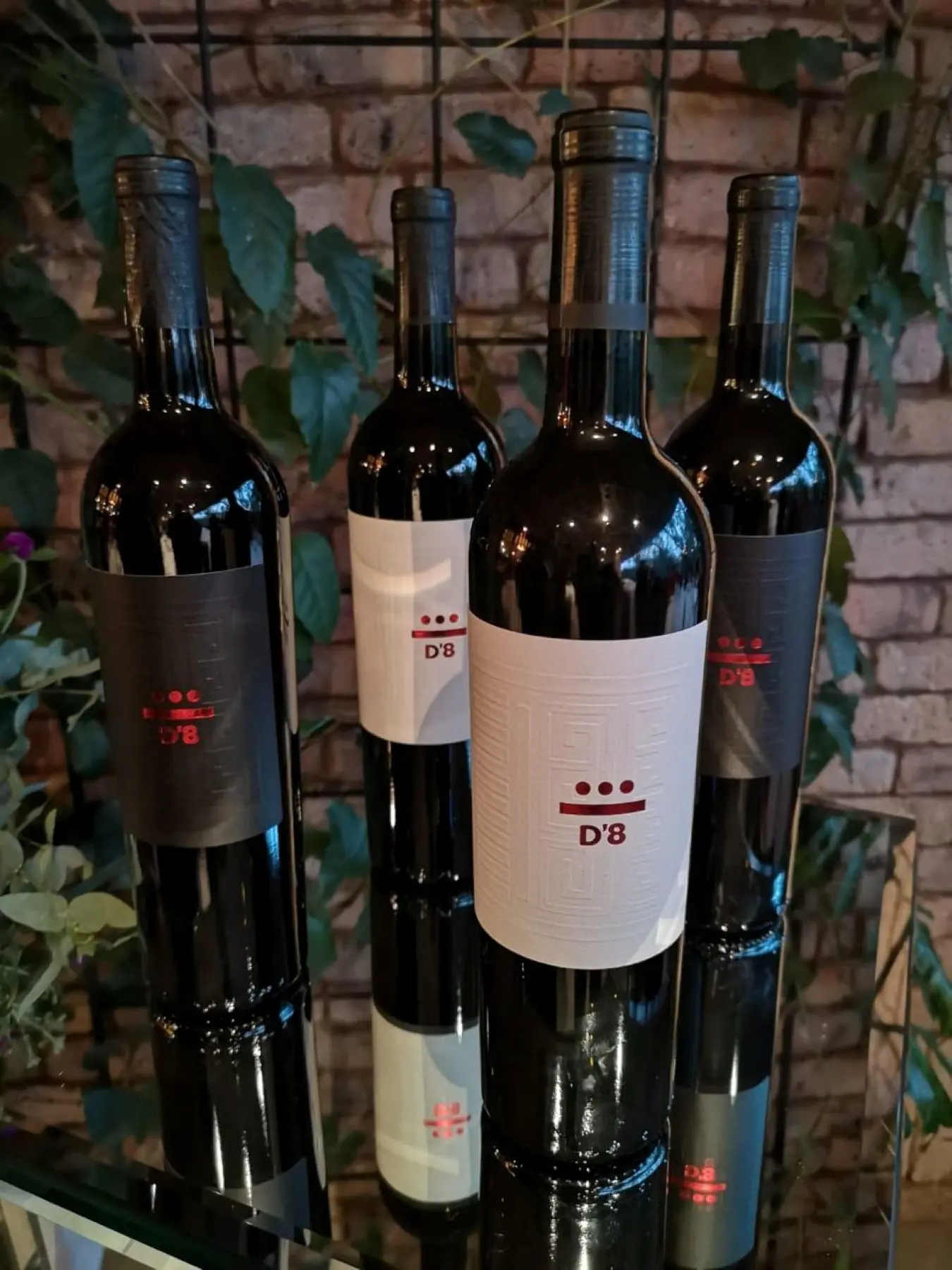 Alberto García Aspe y su marca de vino llamada D’8. Foto: Cortesía